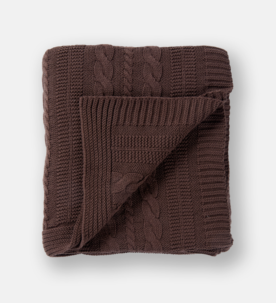 Chunky Knit Throw