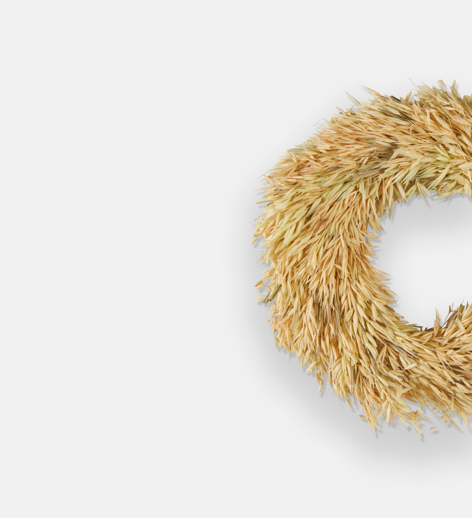 Floral fresh wreath