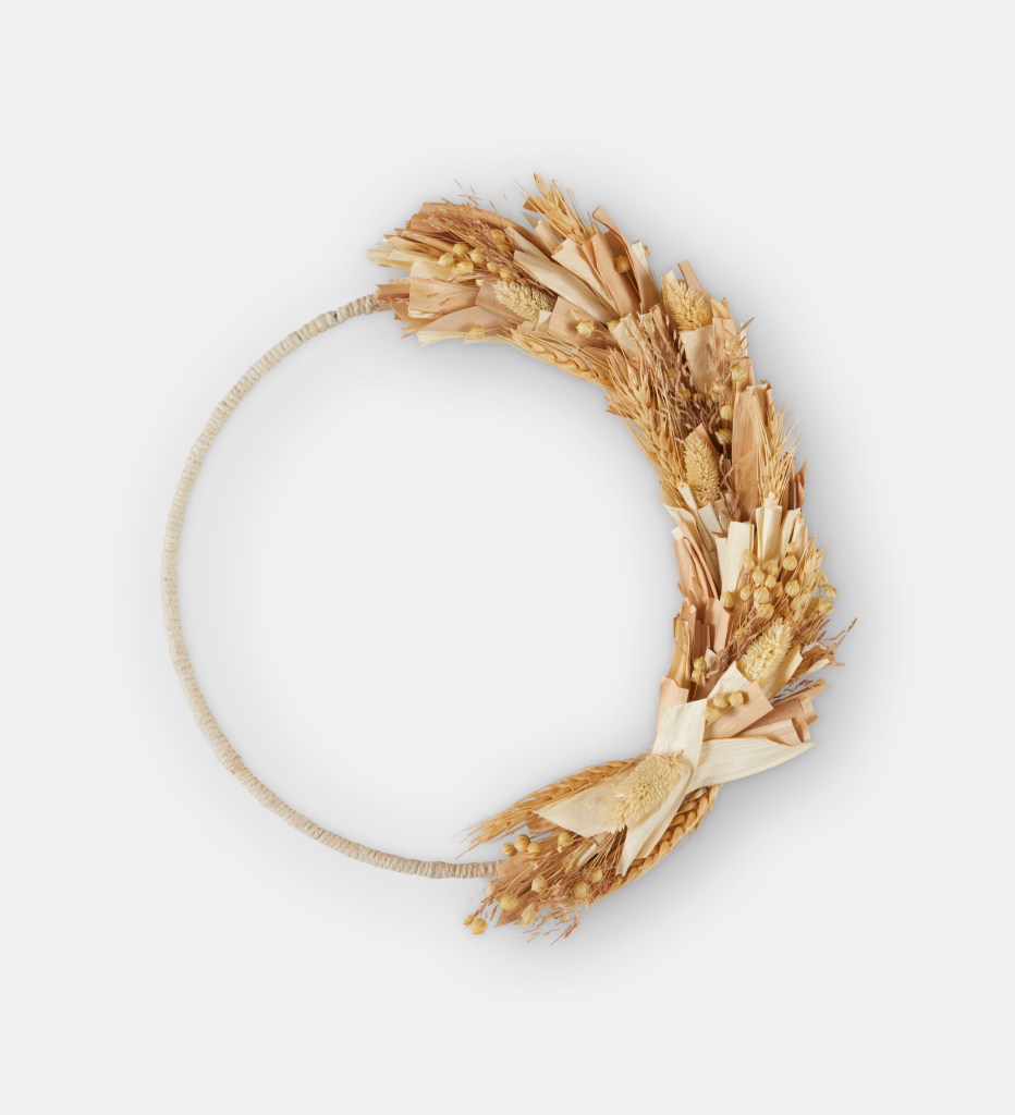 Floral fresh wreath