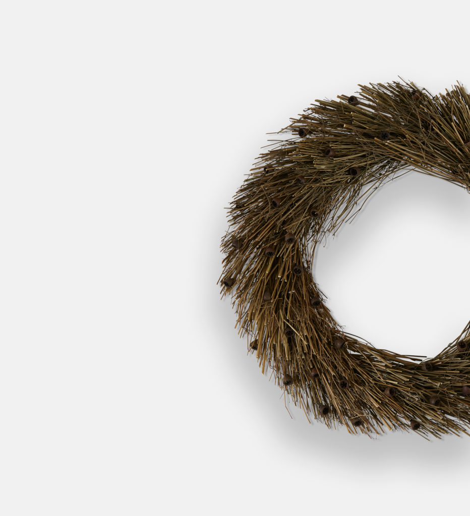 Floral fresh wreath