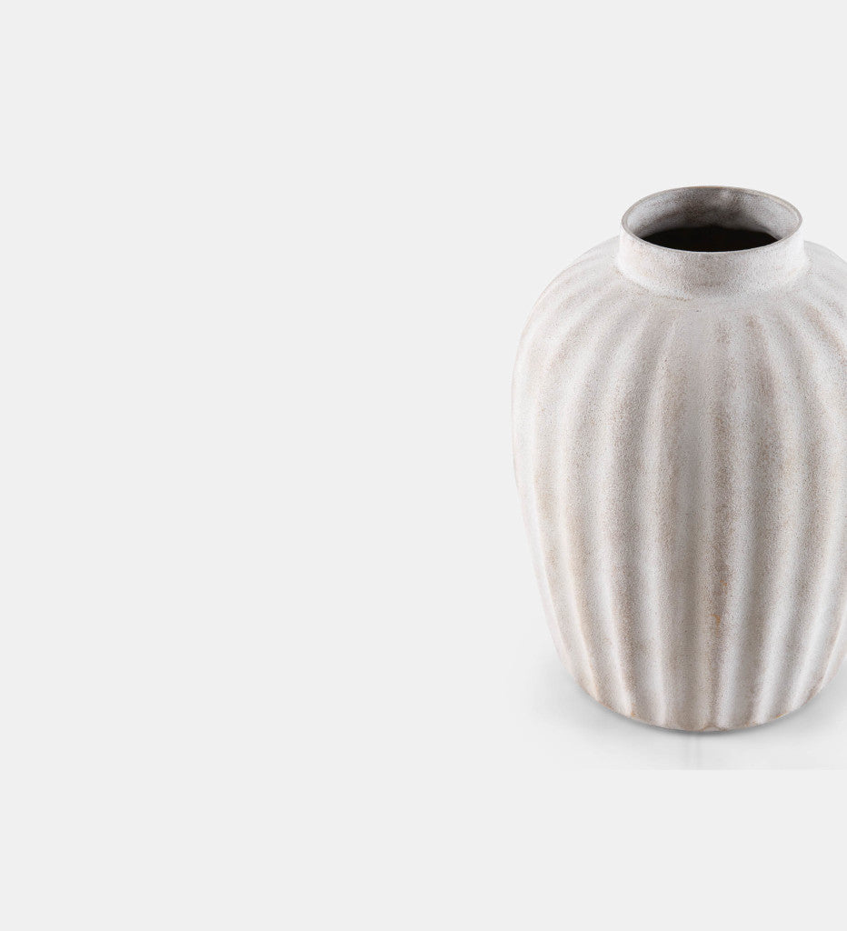 Georgia Ribbed Vase