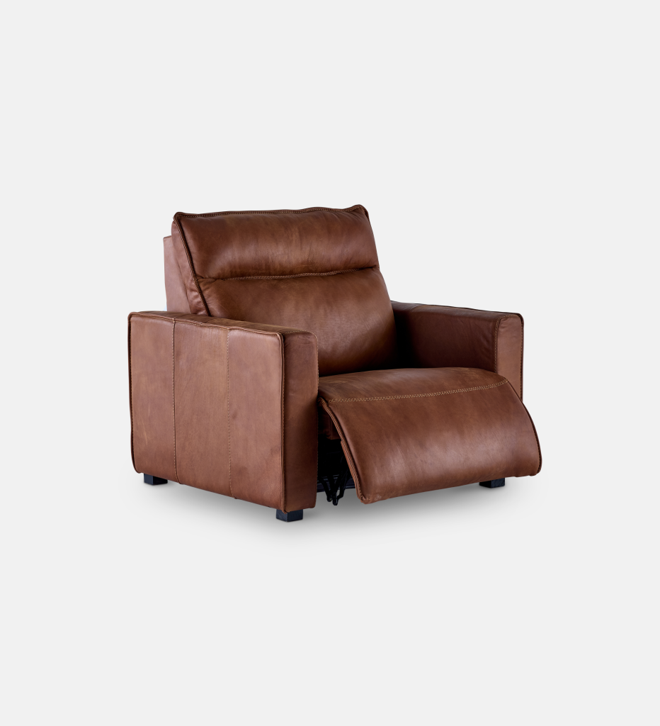 Sutton Leather 1 Seater Automatic Recliner