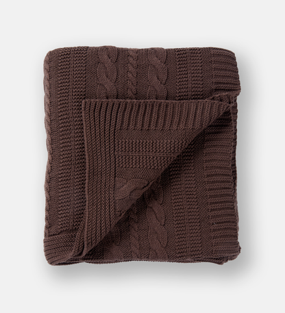 Chunky Knit Throw