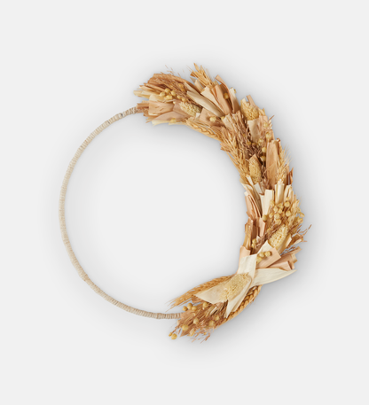 Floral fresh wreath