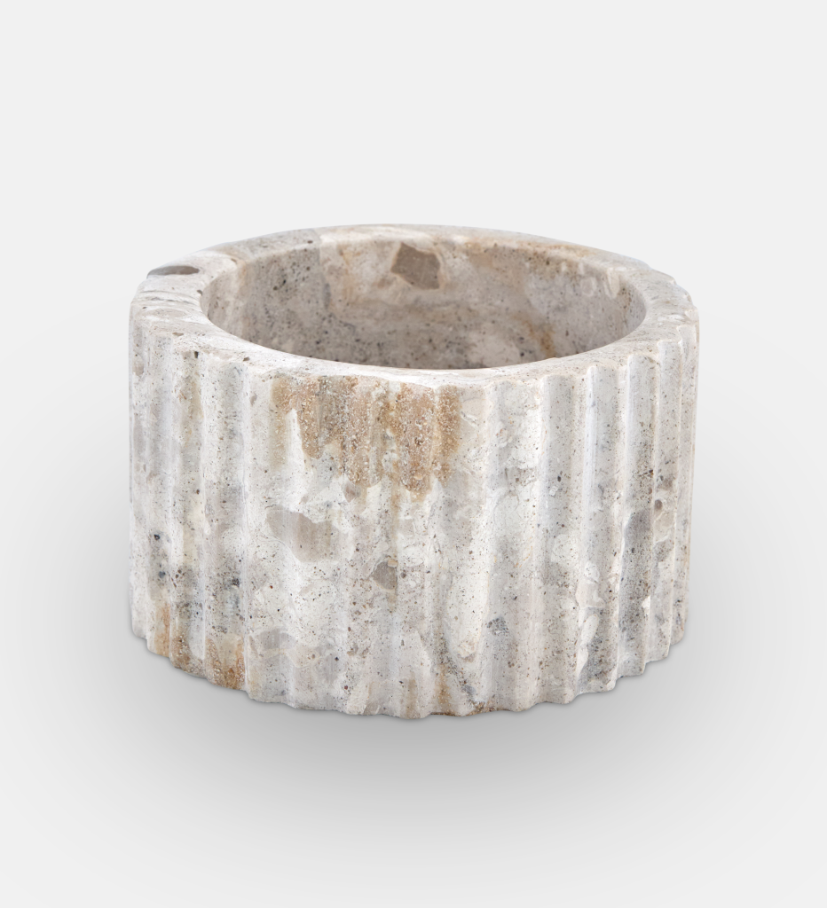 Gemma Marble Cannister Small