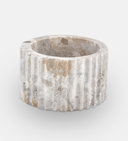Gemma Marble Cannister Small
