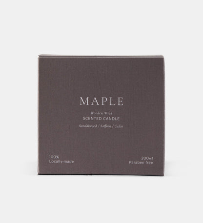 Maple Scented Candle