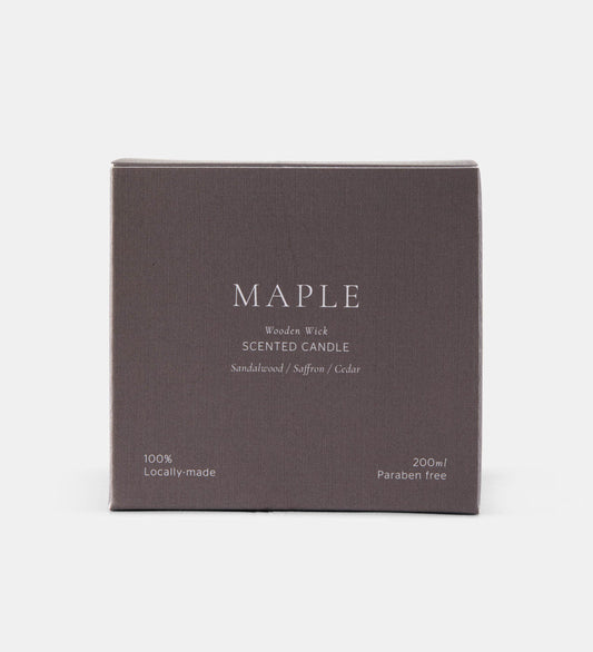 Maple Scented Candle