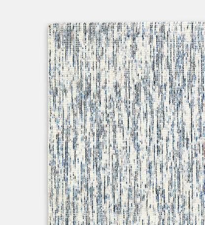 Meadow Wool Rug - Blue