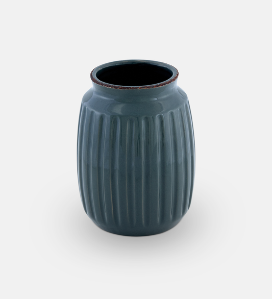 Rome Ribbed Vase Tall
