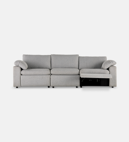 Serena Upholstered 3 Seater Manual Recliner