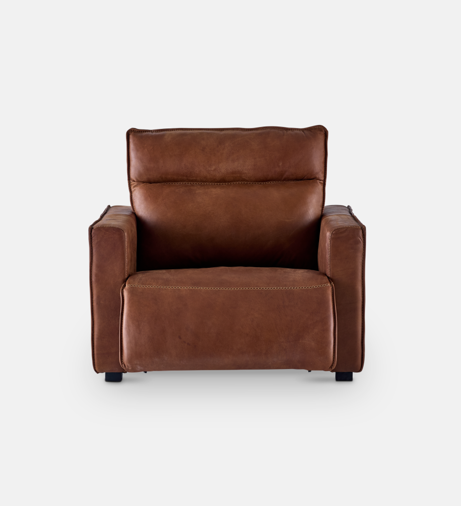 Sutton Leather 1 Seater Automatic Recliner