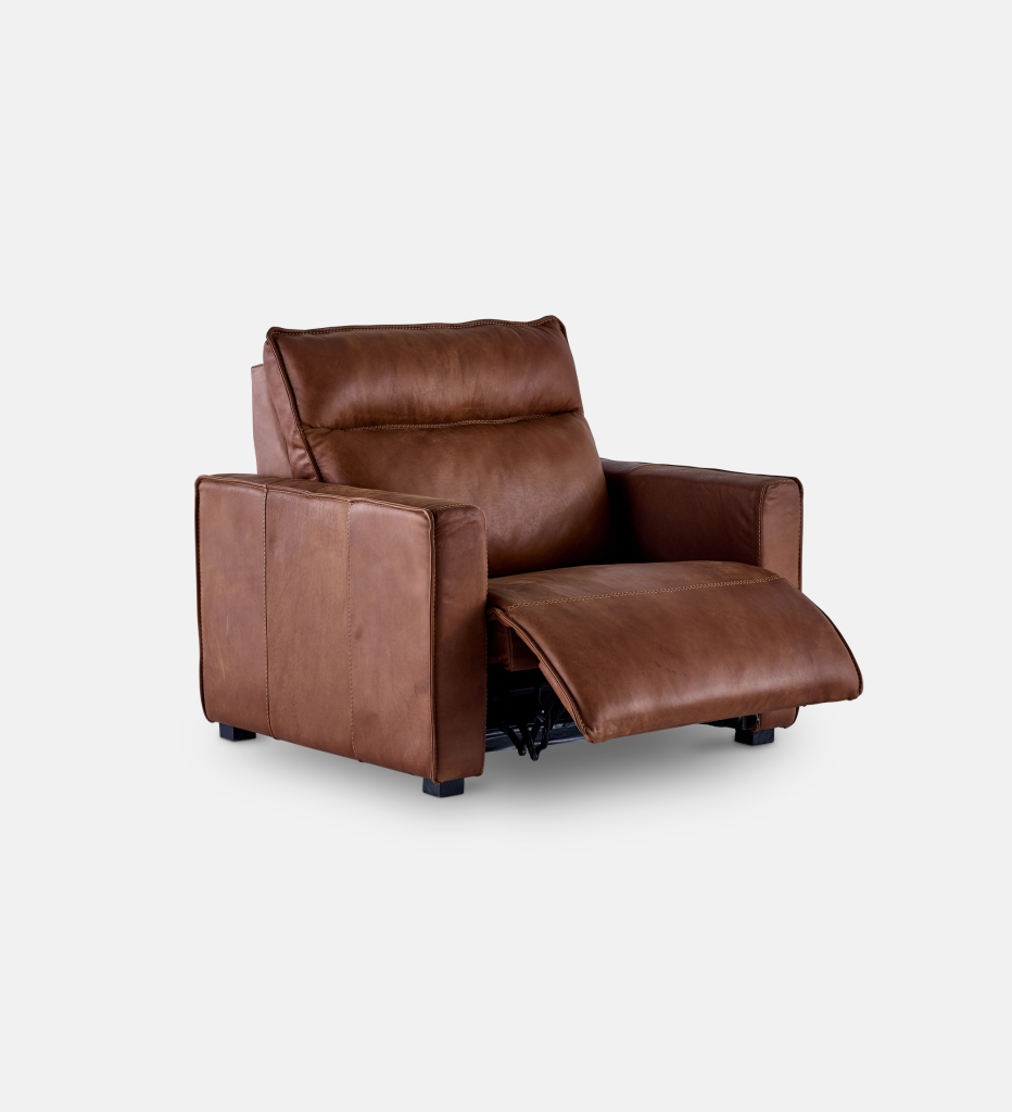 Sutton Leather 1 Seater Automatic Recliner