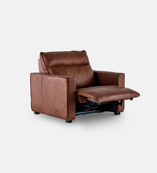 Sutton Leather 1 Seater Automatic Recliner
