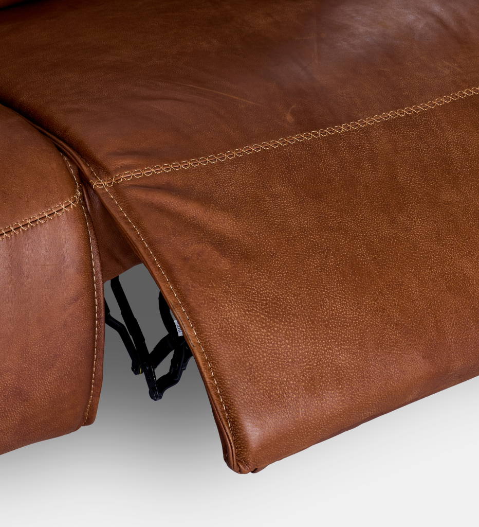 Sutton Leather Corner Automatic Recliner